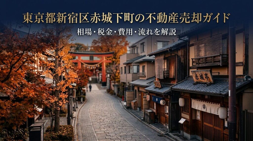 新宿区赤城下町 不動産売却ガイド