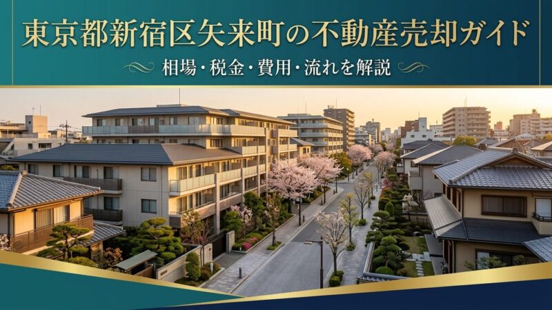 新宿区矢来町 不動産売却ガイド