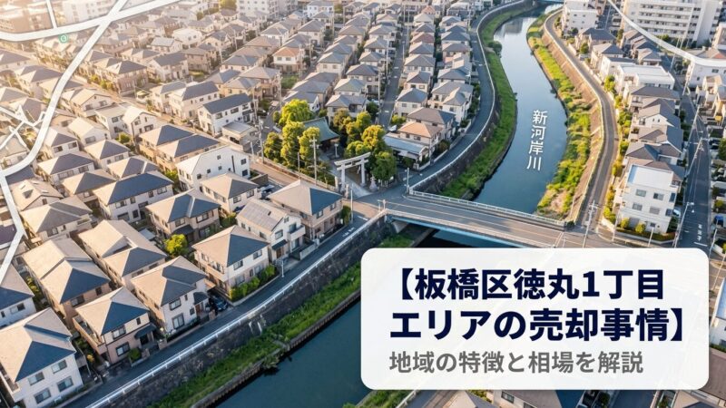 板橋区徳丸1丁目 不動産売却ガイド｜相場・税金・費用