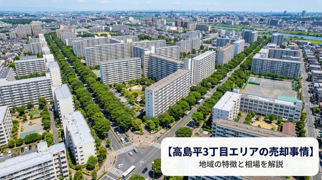 板橋区高島平3丁目 不動産売却ガイド｜相場・税金・費用・流れ
