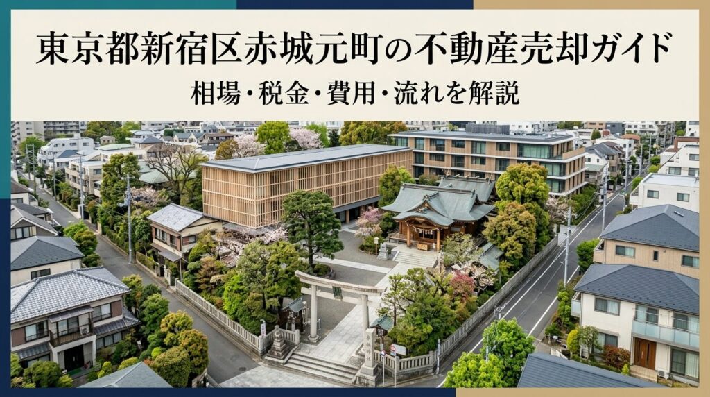 新宿区赤城元町 不動産売却ガイド
