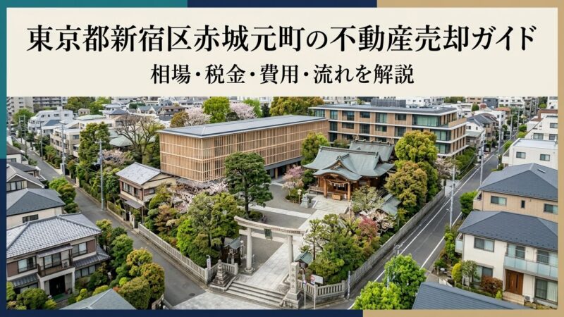 新宿区赤城元町 不動産売却ガイド