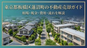板橋区蓮沼町 不動産売却ガイド｜相場・税金・費用・流れ