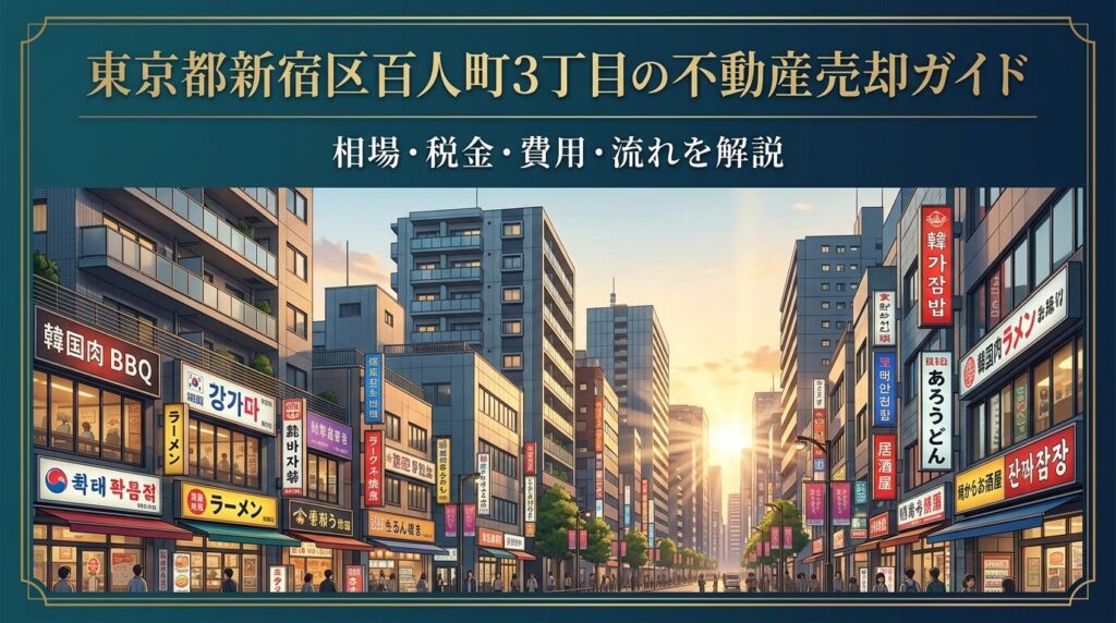 新宿区百人町3丁目 不動産売却ガイド