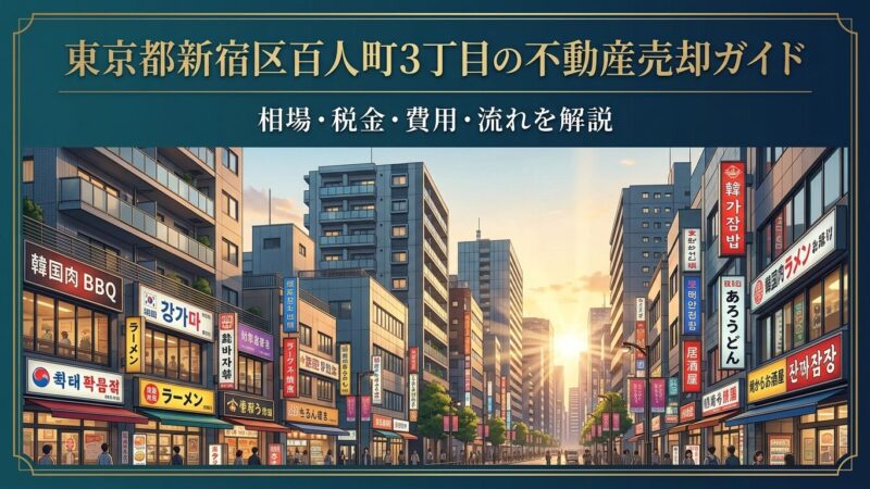 新宿区百人町3丁目 不動産売却ガイド