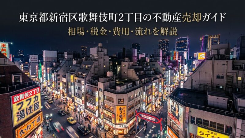 新宿区歌舞伎町2丁目 不動産売却ガイド