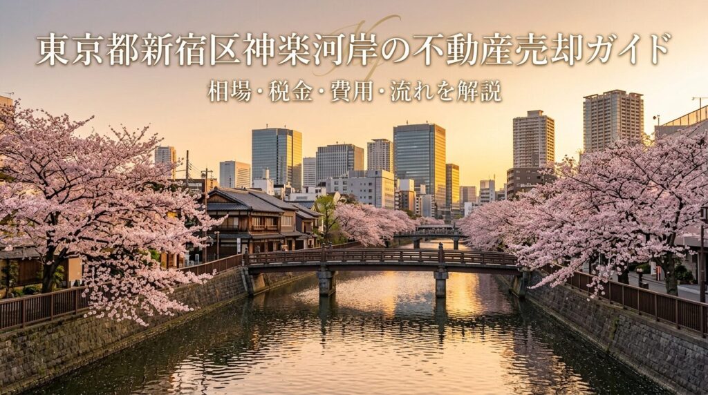 新宿区神楽河岸 不動産売却ガイド