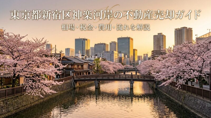 新宿区神楽河岸 不動産売却ガイド