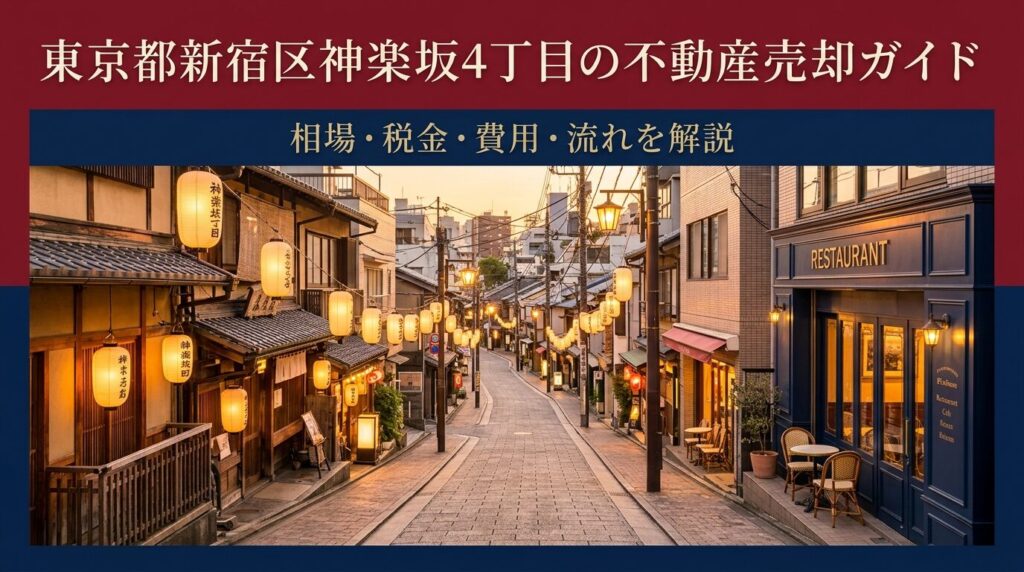 神楽坂4丁目 不動産売却ガイド