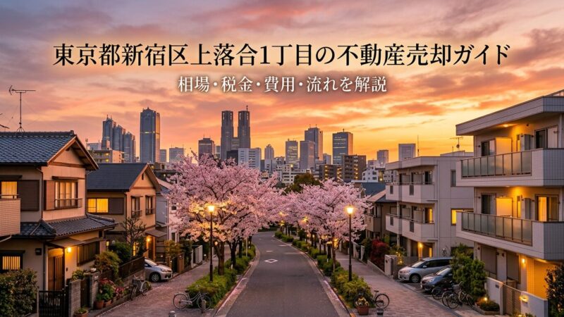 新宿区上落合1丁目 不動産売却ガイド