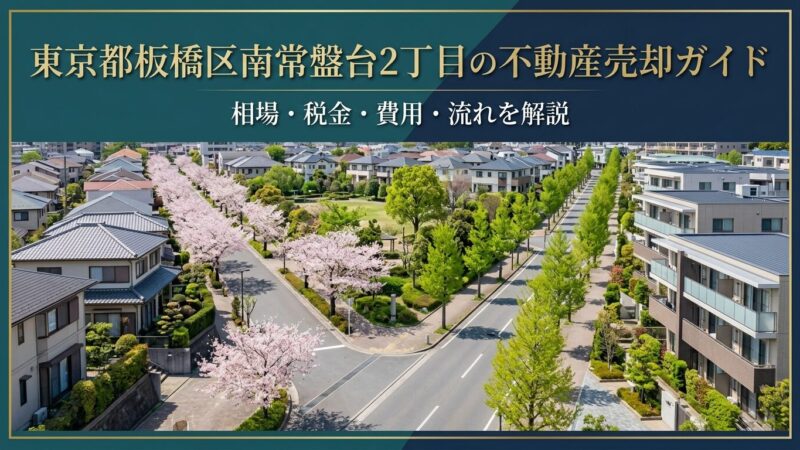 板橋区南常盤台2丁目 不動産売却ガイド