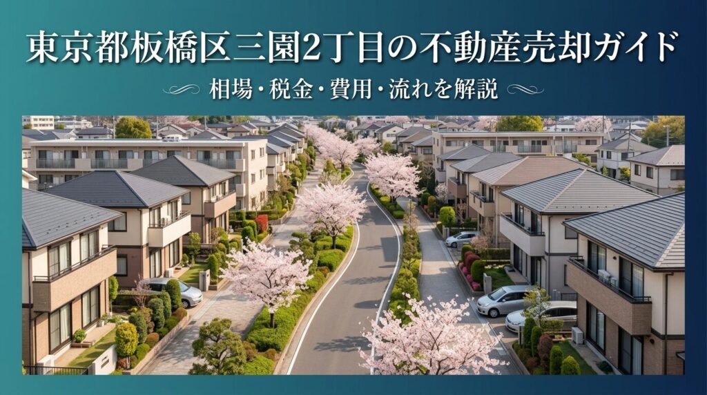 板橋区三園2丁目 不動産売却ガイド