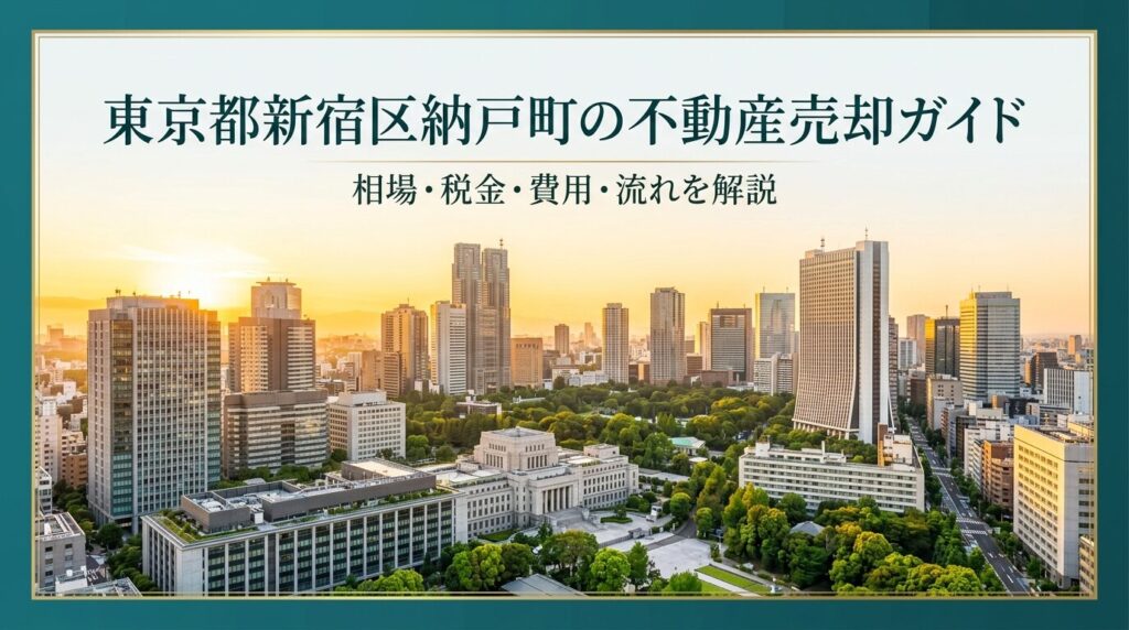 新宿区納戸町 不動産売却ガイド