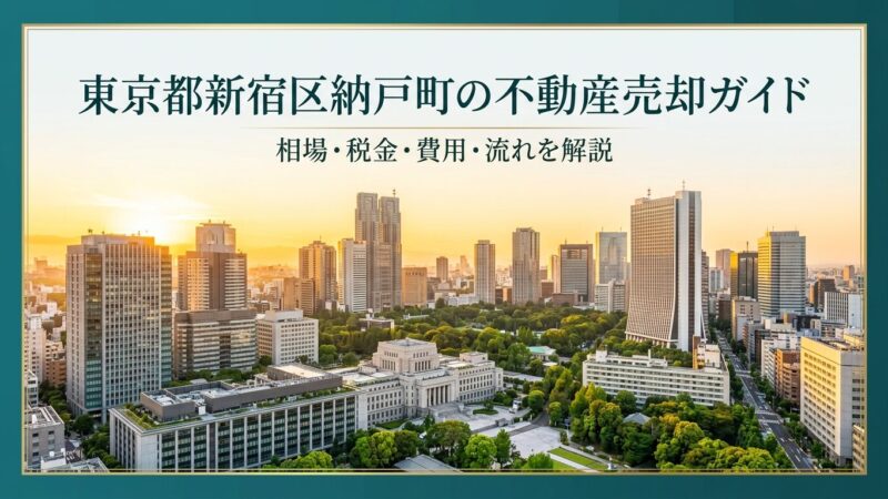 新宿区納戸町 不動産売却ガイド