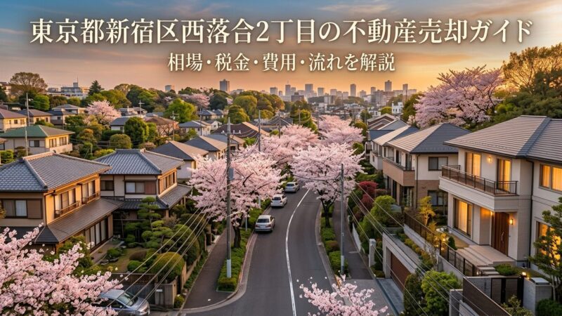 新宿区西落合2丁目 不動産売却ガイド