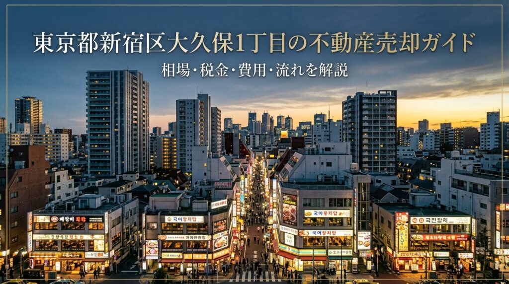 新宿区大久保1丁目 不動産売却ガイド