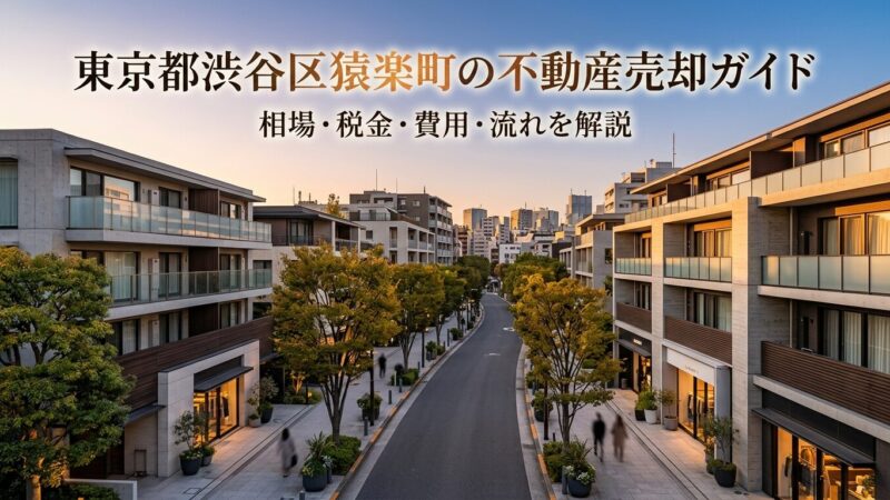 渋谷区猿楽町 不動産売却ガイド