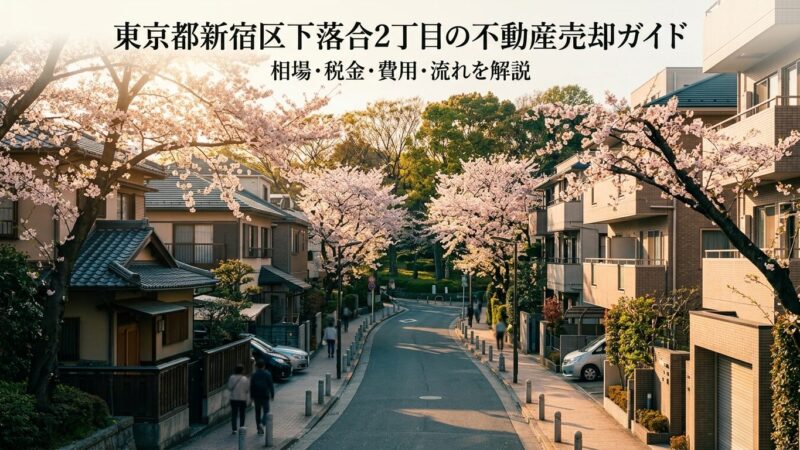 新宿区下落合2丁目 不動産売却ガイド