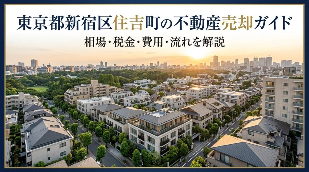 新宿区住吉町 不動産売却ガイド