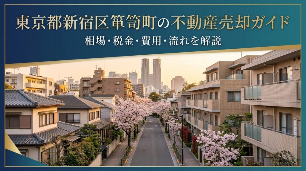 新宿区箪笥町 不動産売却ガイド