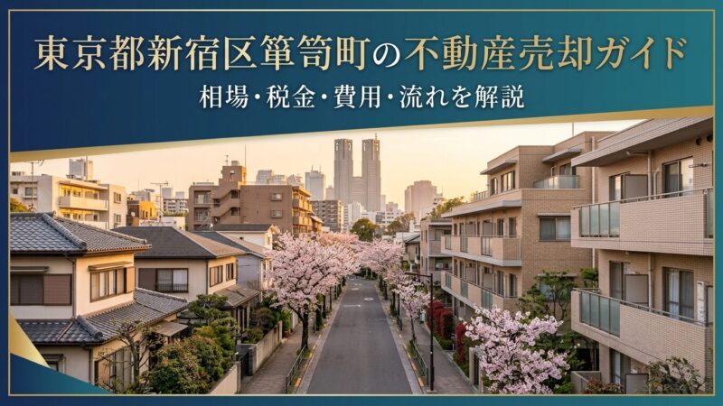 新宿区箪笥町 不動産売却ガイド