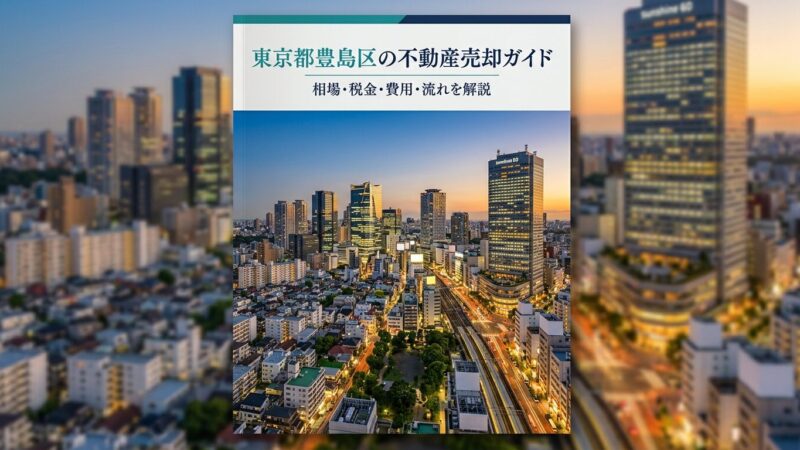 東京都豊島区の不動産売却ガイド｜相場・税金・費用・流れ