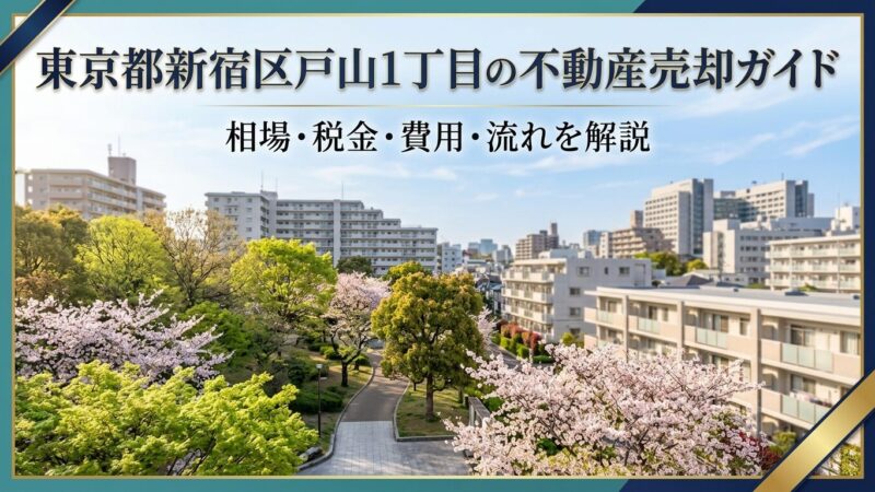 新宿区戸山1丁目 不動産売却ガイド