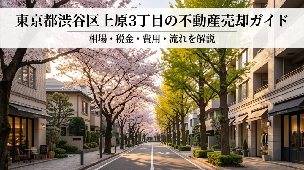 渋谷区上原3丁目 不動産売却ガイド
