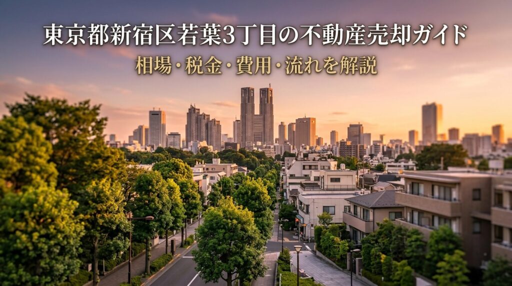 新宿区若葉3丁目 不動産売却ガイド