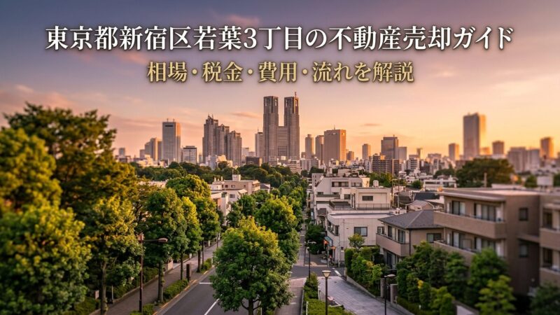 新宿区若葉3丁目 不動産売却ガイド