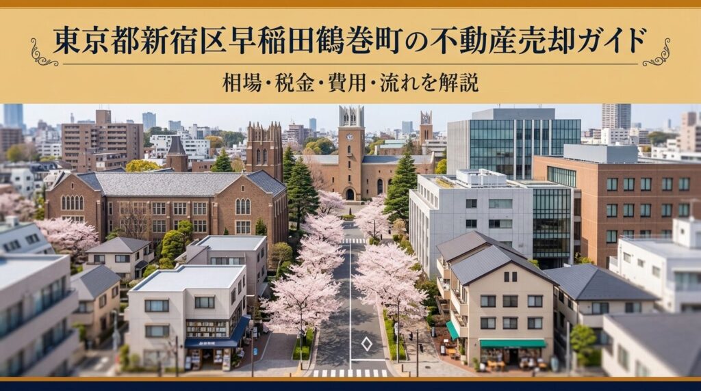 新宿区早稲田鶴巻町 不動産売却ガイド