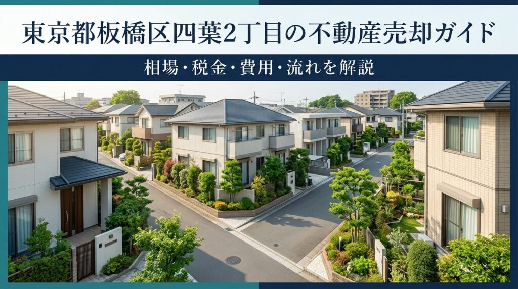 板橋区四葉2丁目 不動産売却ガイド