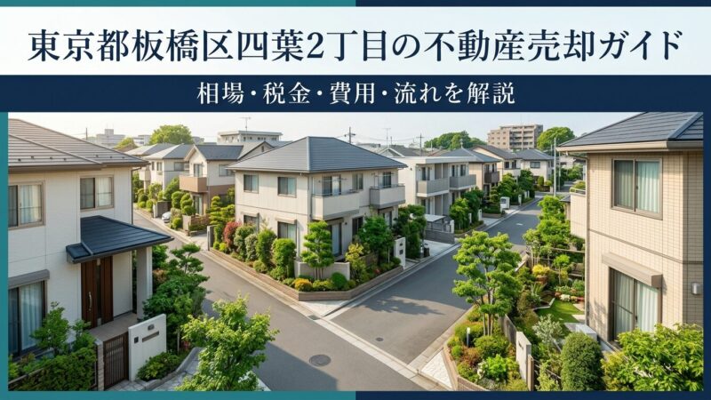 板橋区四葉2丁目 不動産売却ガイド