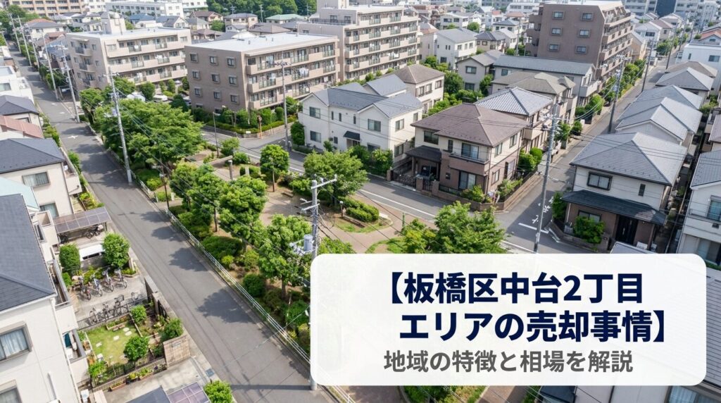 板橋区中台2丁目 不動産売却ガイド｜相場・税金・流れ