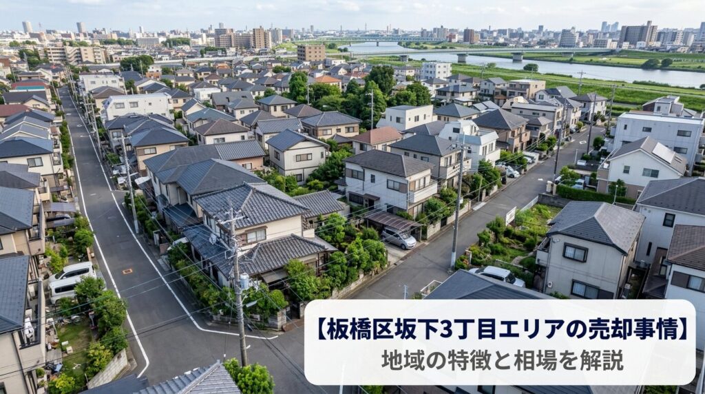 板橋区坂下3丁目 不動産売却ガイド｜相場・税金・費用