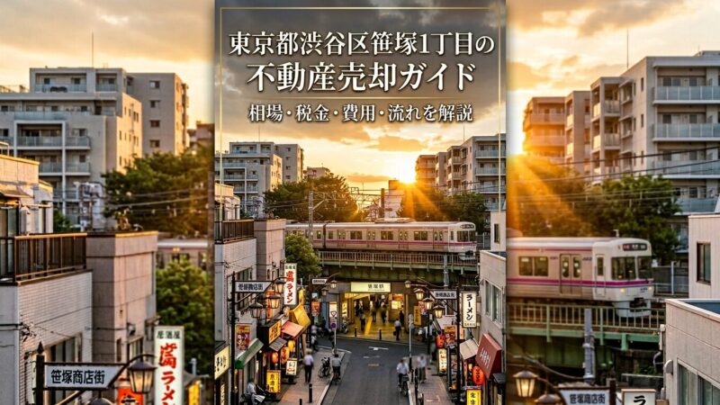渋谷区笹塚1丁目 不動産売却ガイド