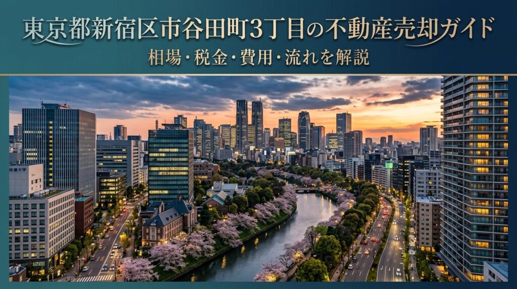 新宿区市谷田町3丁目 不動産売却ガイド