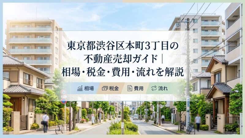 渋谷区本町3丁目 不動産売却ガイド