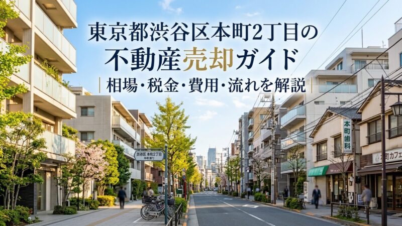 渋谷区本町2丁目 不動産売却ガイド