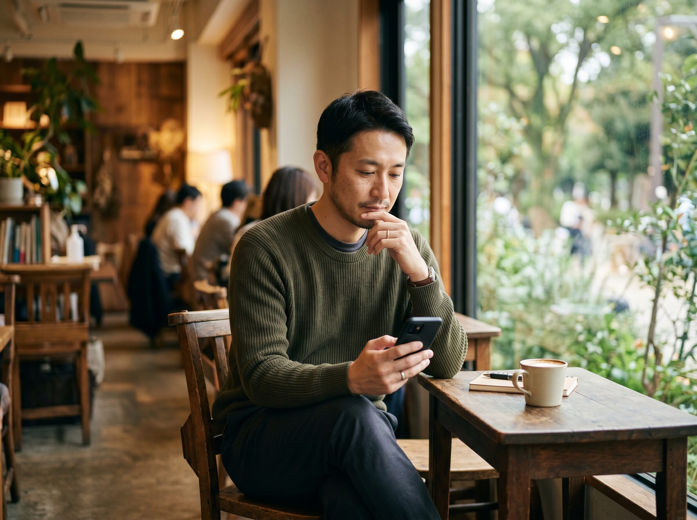 売却を迷っている方のイメージ