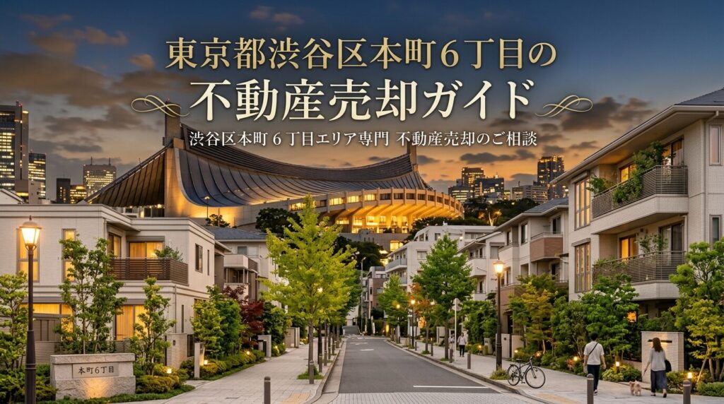渋谷区本町6丁目 不動産売却ガイド