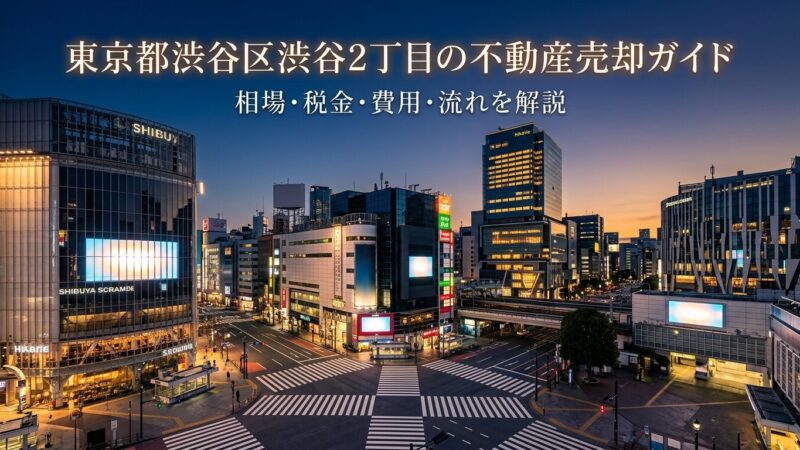渋谷区渋谷2丁目 不動産売却ガイド