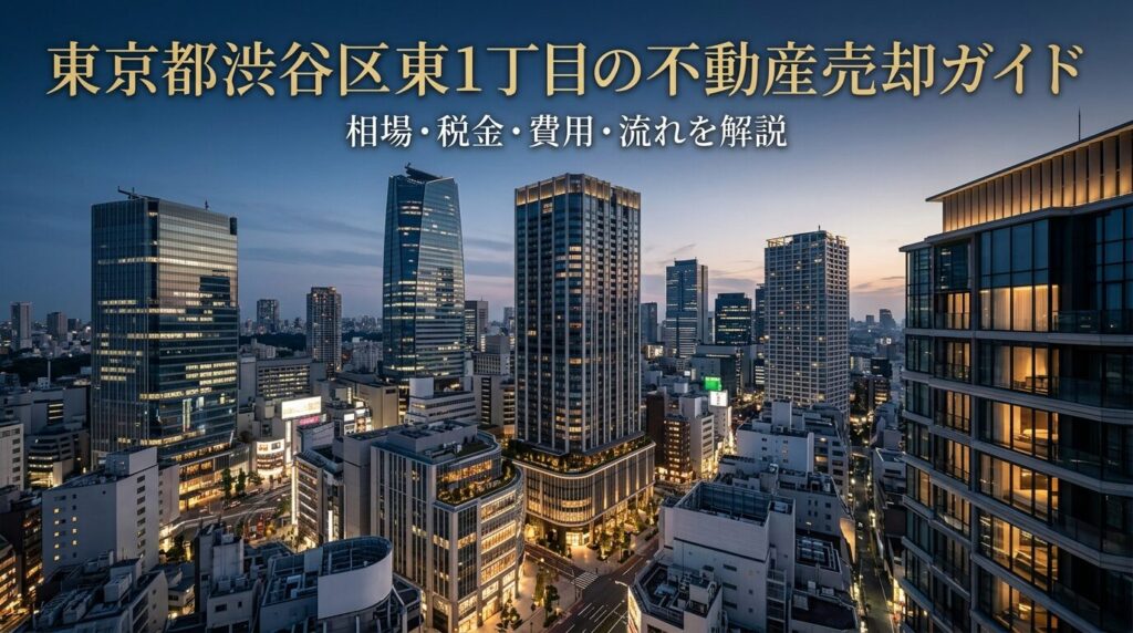 渋谷区東1丁目 不動産売却ガイド