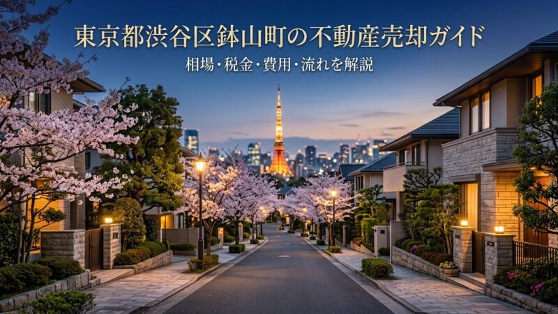 渋谷区鉢山町 不動産売却ガイド
