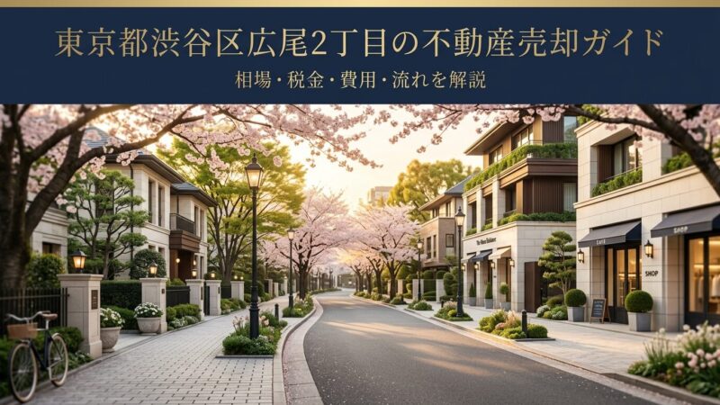 渋谷区広尾2丁目 不動産売却ガイド