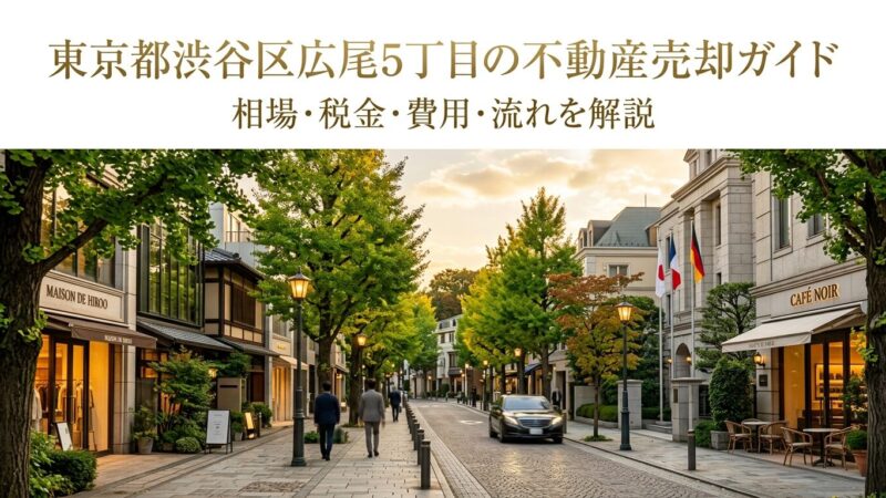 渋谷区広尾5丁目 不動産売却ガイド