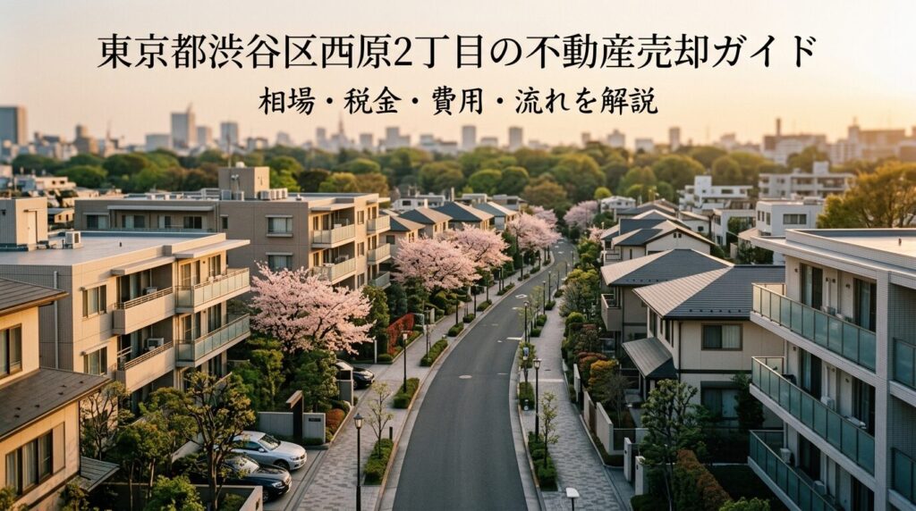 渋谷区西原2丁目 不動産売却ガイド