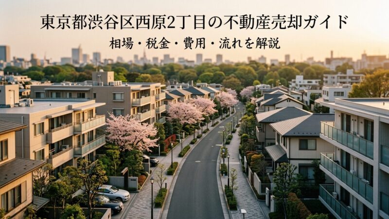 渋谷区西原2丁目 不動産売却ガイド