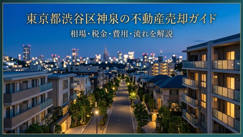 渋谷区神泉町 不動産売却ガイド