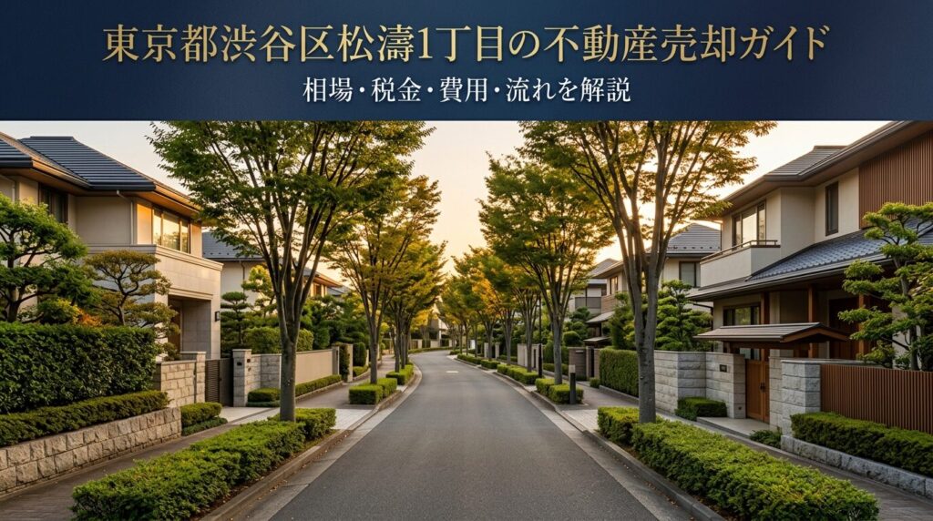 渋谷区松濤1丁目 不動産売却ガイド